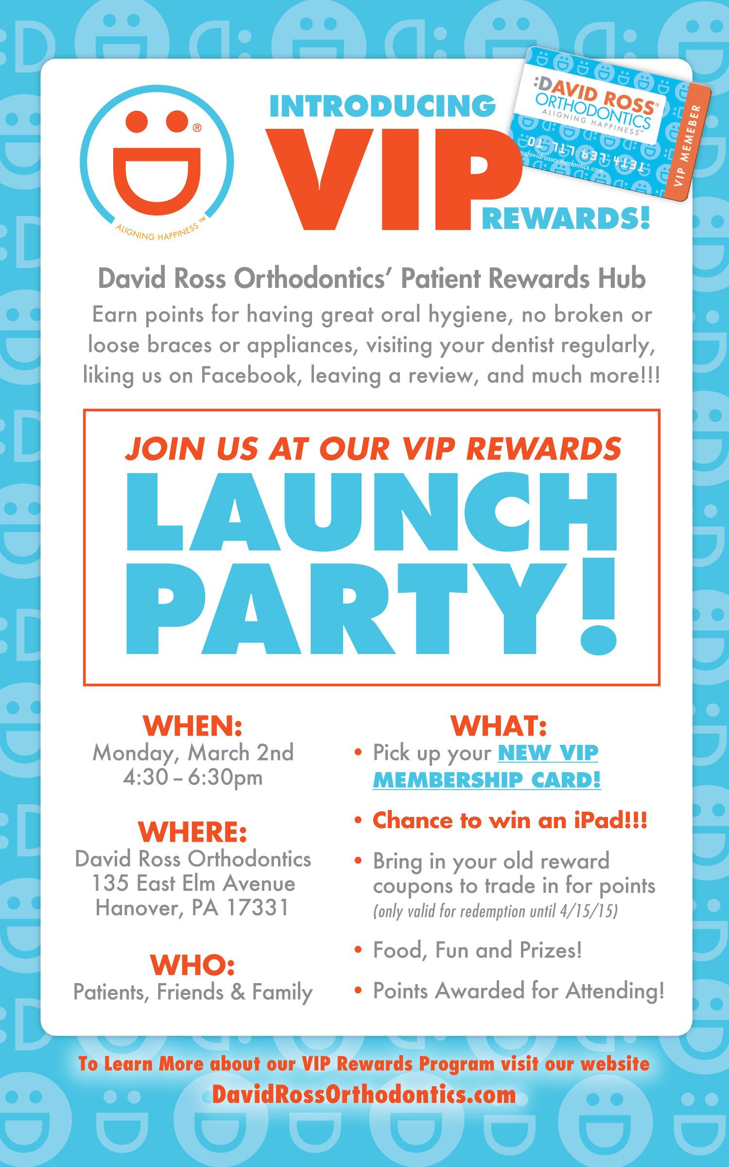 Orthodontist David Ross Hanover Launch Party