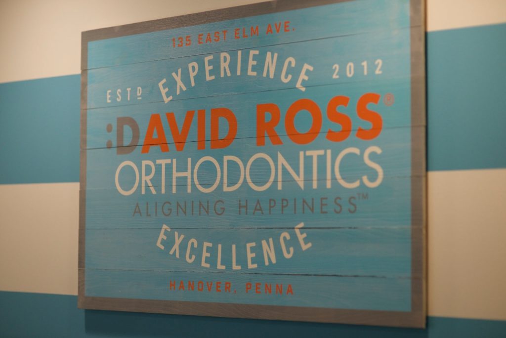 David Ross orthodontics sign