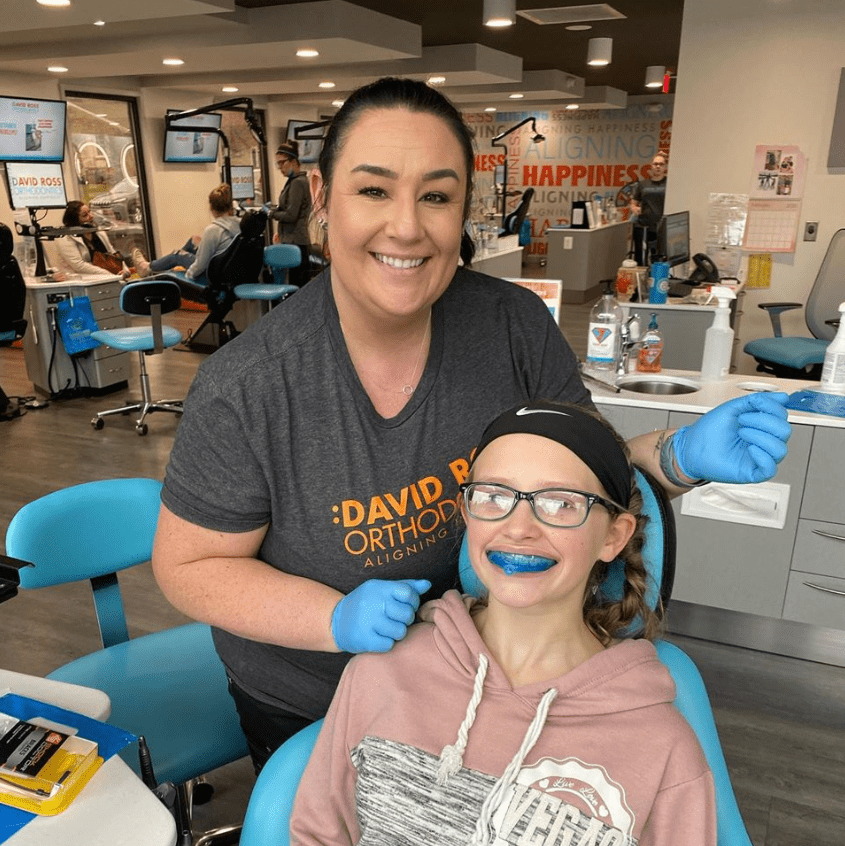Traditional Braces David Ross Orthodontics in Hanvover, PA, Lutherville-Timonium, and Westminster, MD