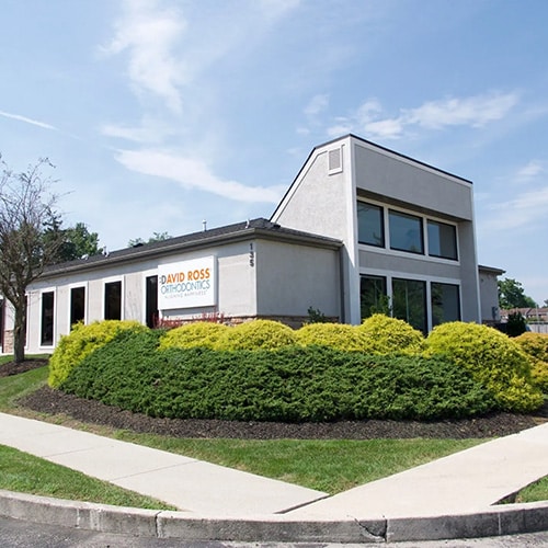 Office building at David Ross Orthodontics in Hanover, PA and Lutherville-Timonium, MD